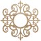 Ekena Millwork Dijon Wood Fretwork Pierced Ceiling Medallion, Red Oak, 32"OD x 10 3/8"ID x 3/8"T CMWP32X32X0375DIRO - alternate 1
